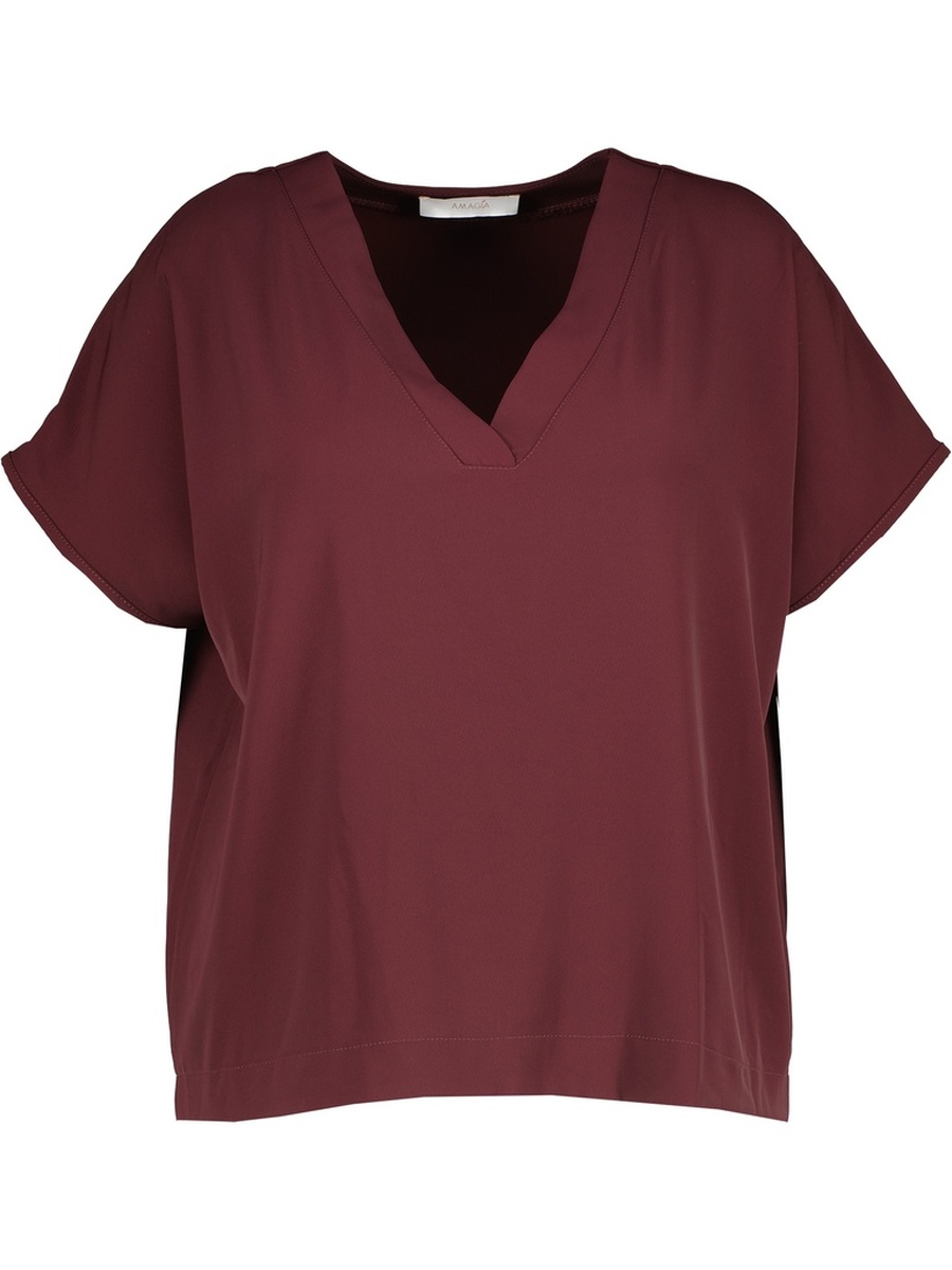 T-shirt van het merk Amagia in het Bordeaux