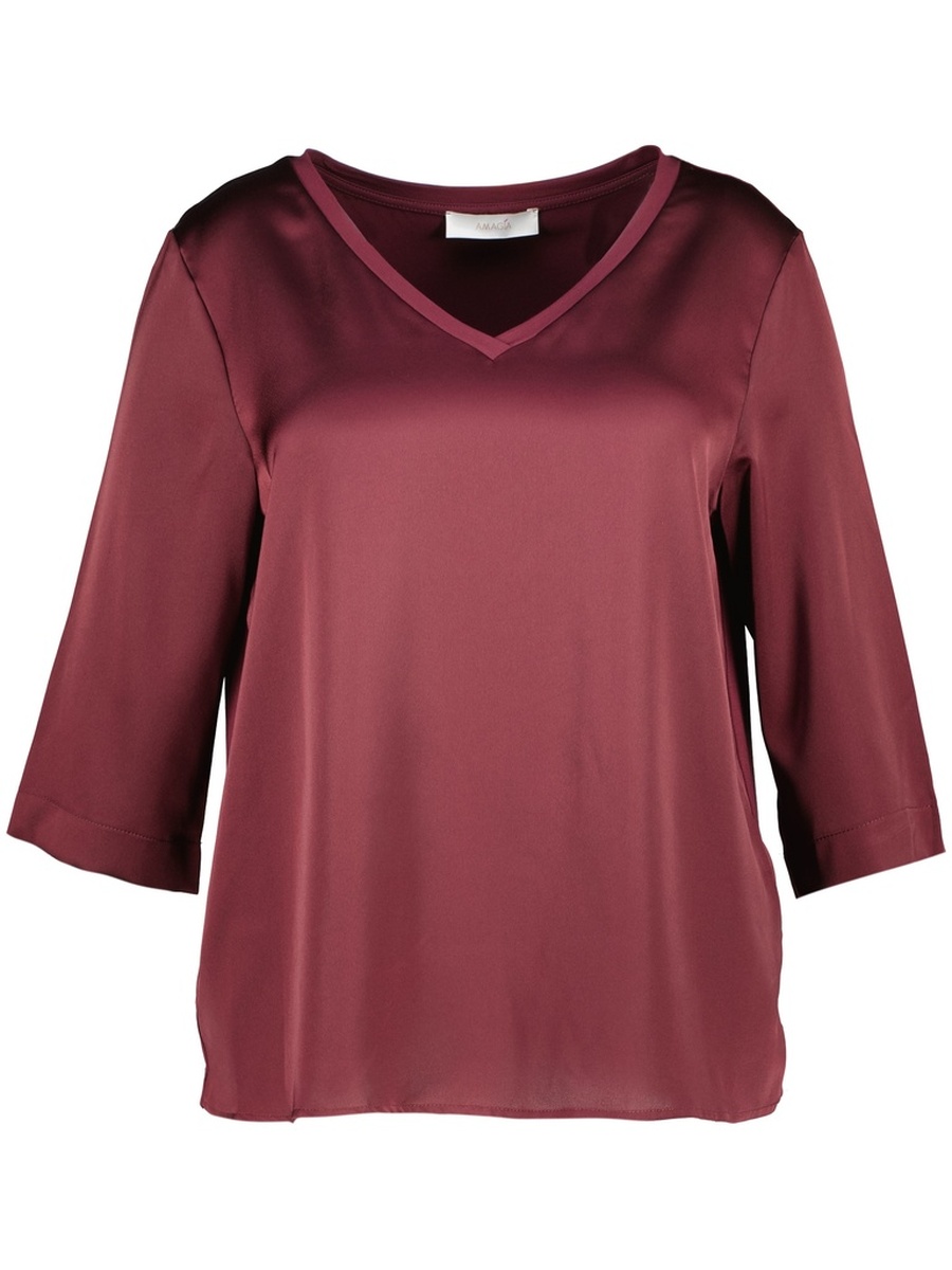 T-shirt van het merk Amagia in het Bordeaux