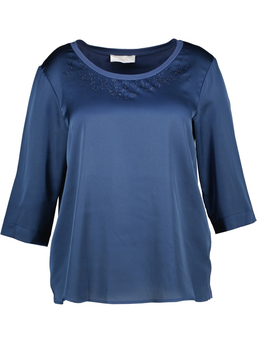 T-shirt van het merk Amagia in het Marine