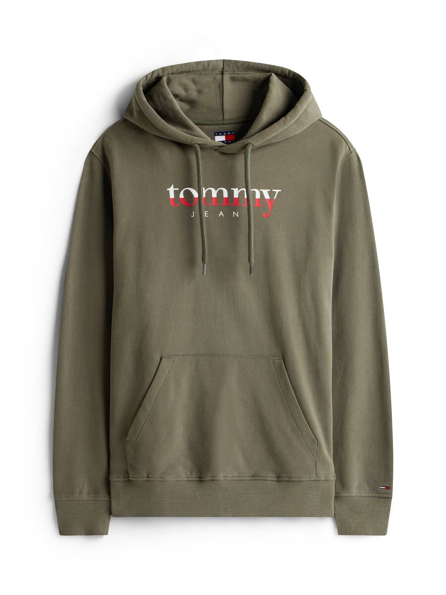 Sweater van het merk Tommy Jeans in het Kaki