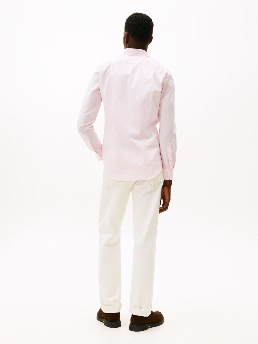 Hemd van het merk Tommy Hilfiger in het Roze