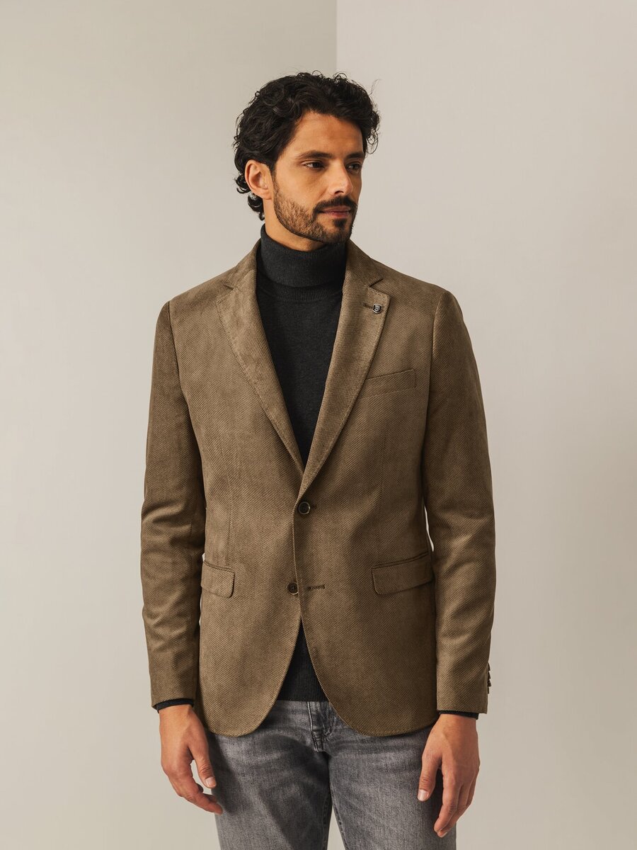 Blazer van het merk State Of Art in het Bruin