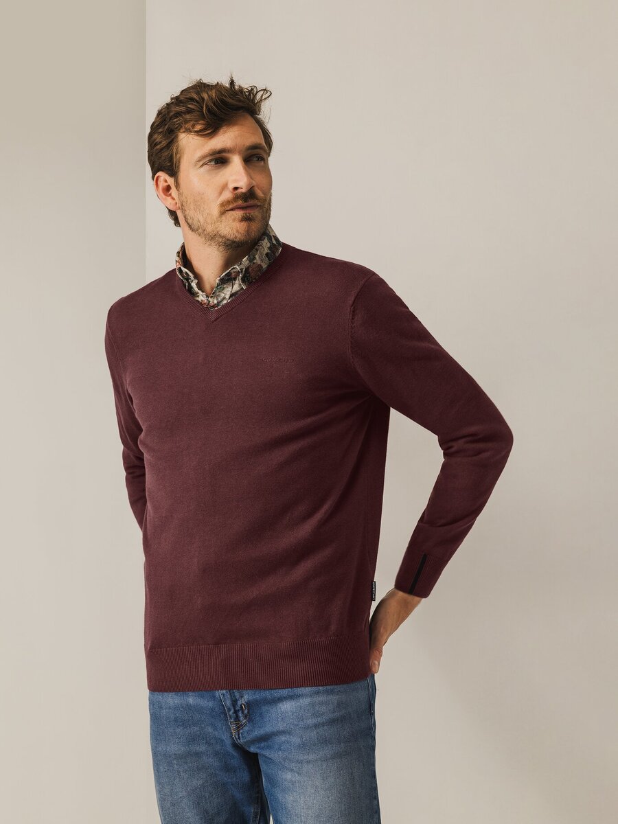 Pull van het merk State Of Art in het Bordeaux