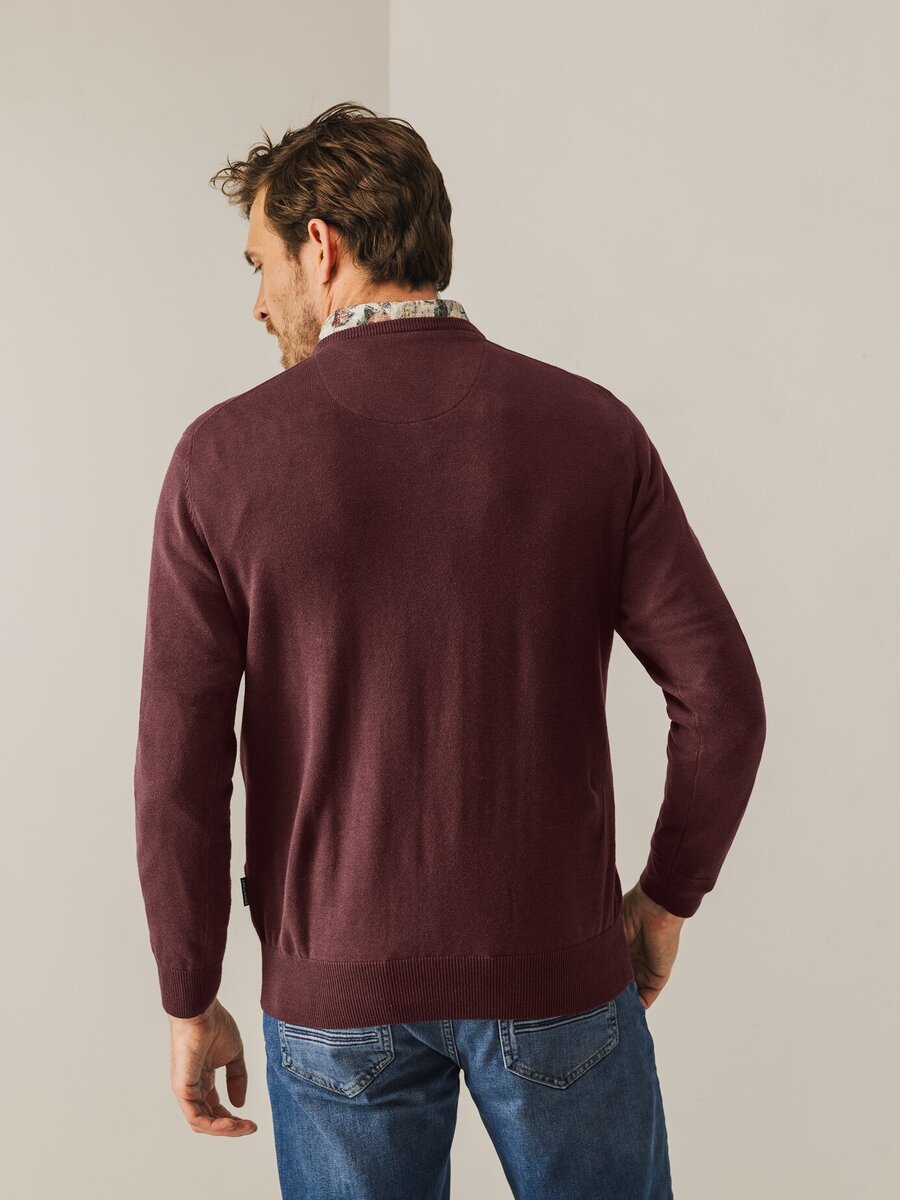 Pull van het merk State Of Art in het Bordeaux