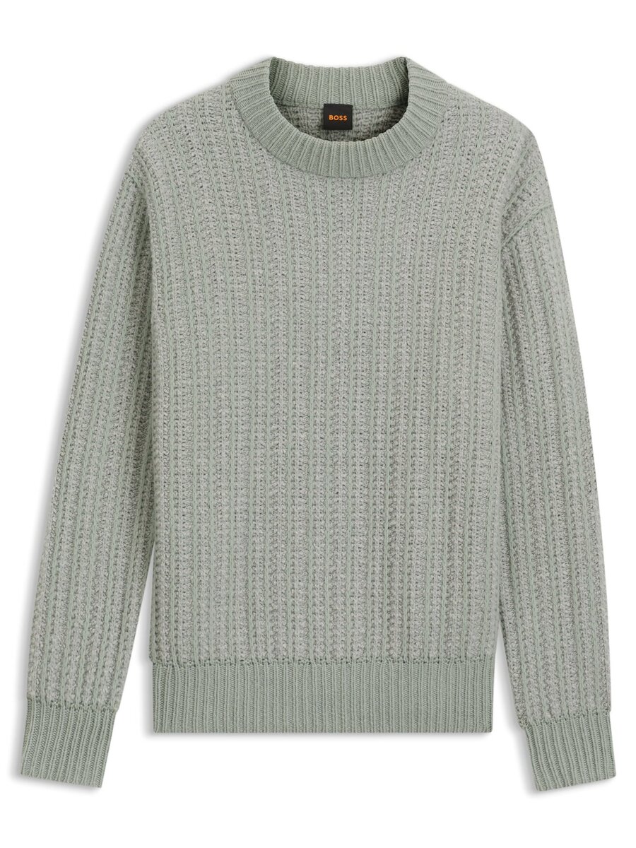 Pull van het merk Hugo Boss in het Beige