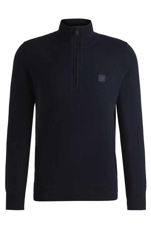 Pull van het merk Hugo Boss in het Marine