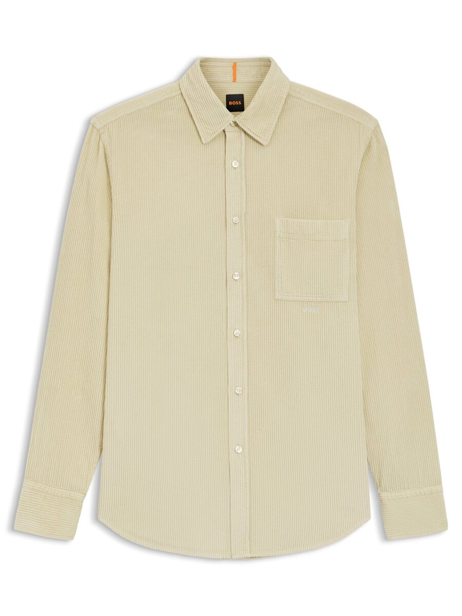 Hemd van het merk Hugo Boss in het Beige