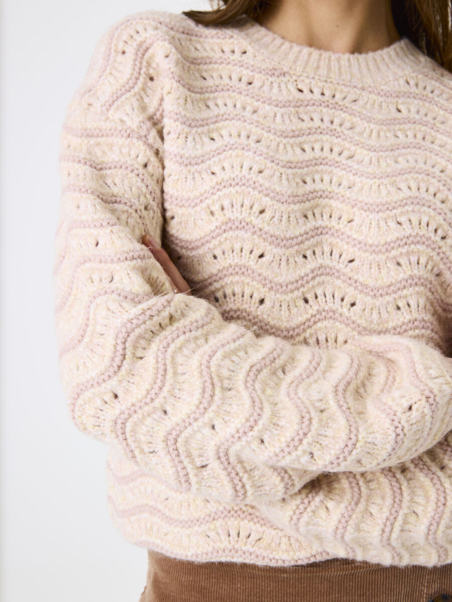 Pull van het merk Garcia in het Roze