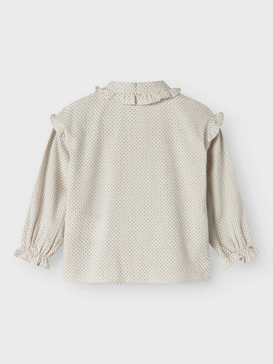 T-shirt van het merk Lil' Atelier in het Ecru
