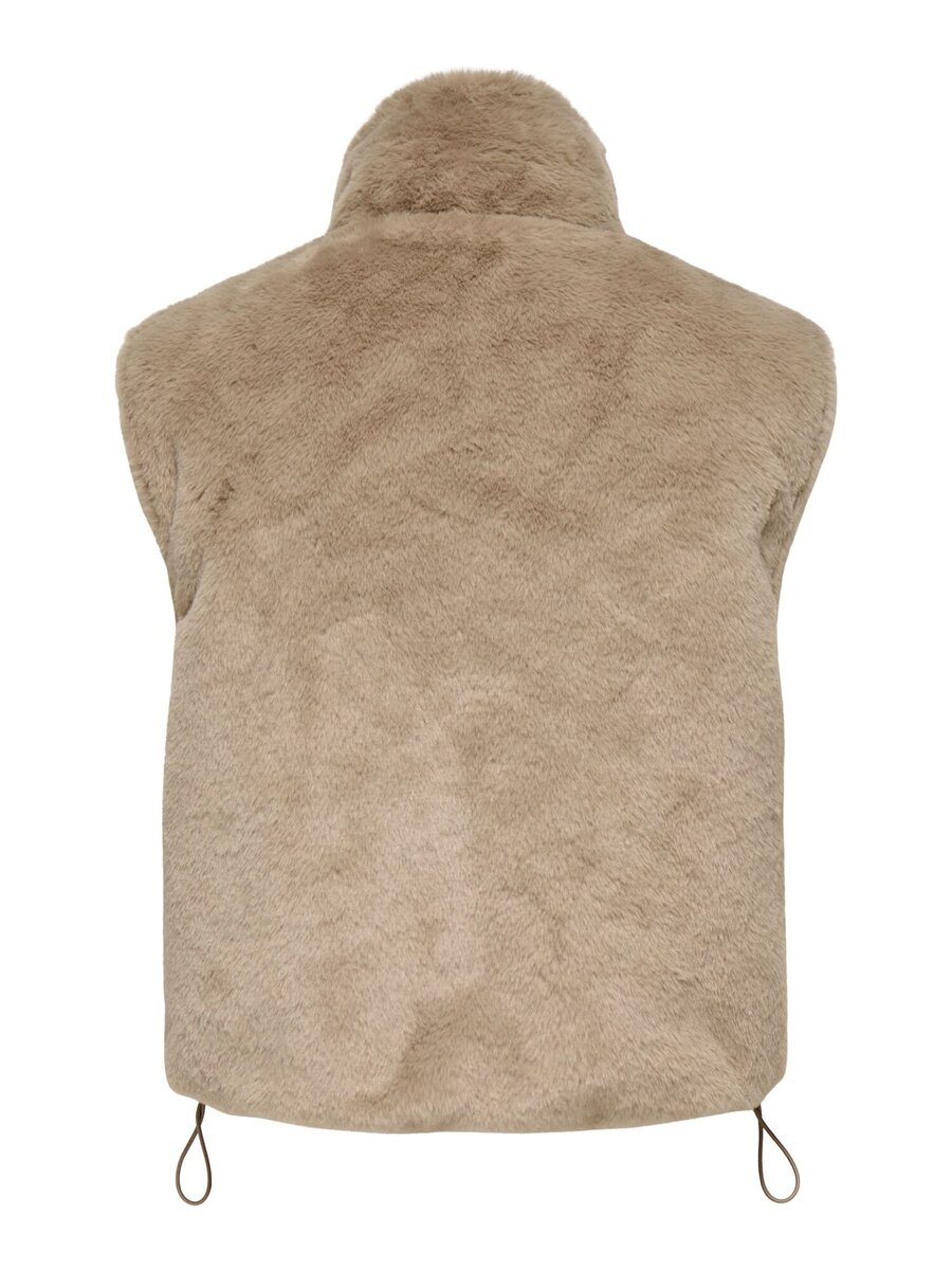 Gilet van het merk Only in het Zilver
