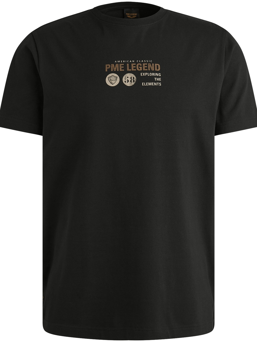 T-shirt van het merk Pme-legend in het Zwart
