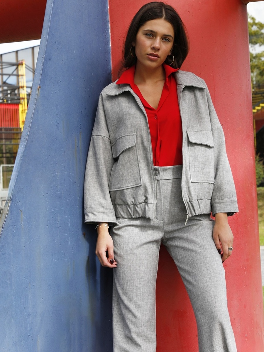 Gilet van het merk Amelie&amelie in het Grijs