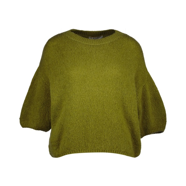 Pull van het merk Amelie&amelie in het Groen Pull van het merk Amelie&amelie in het Groen