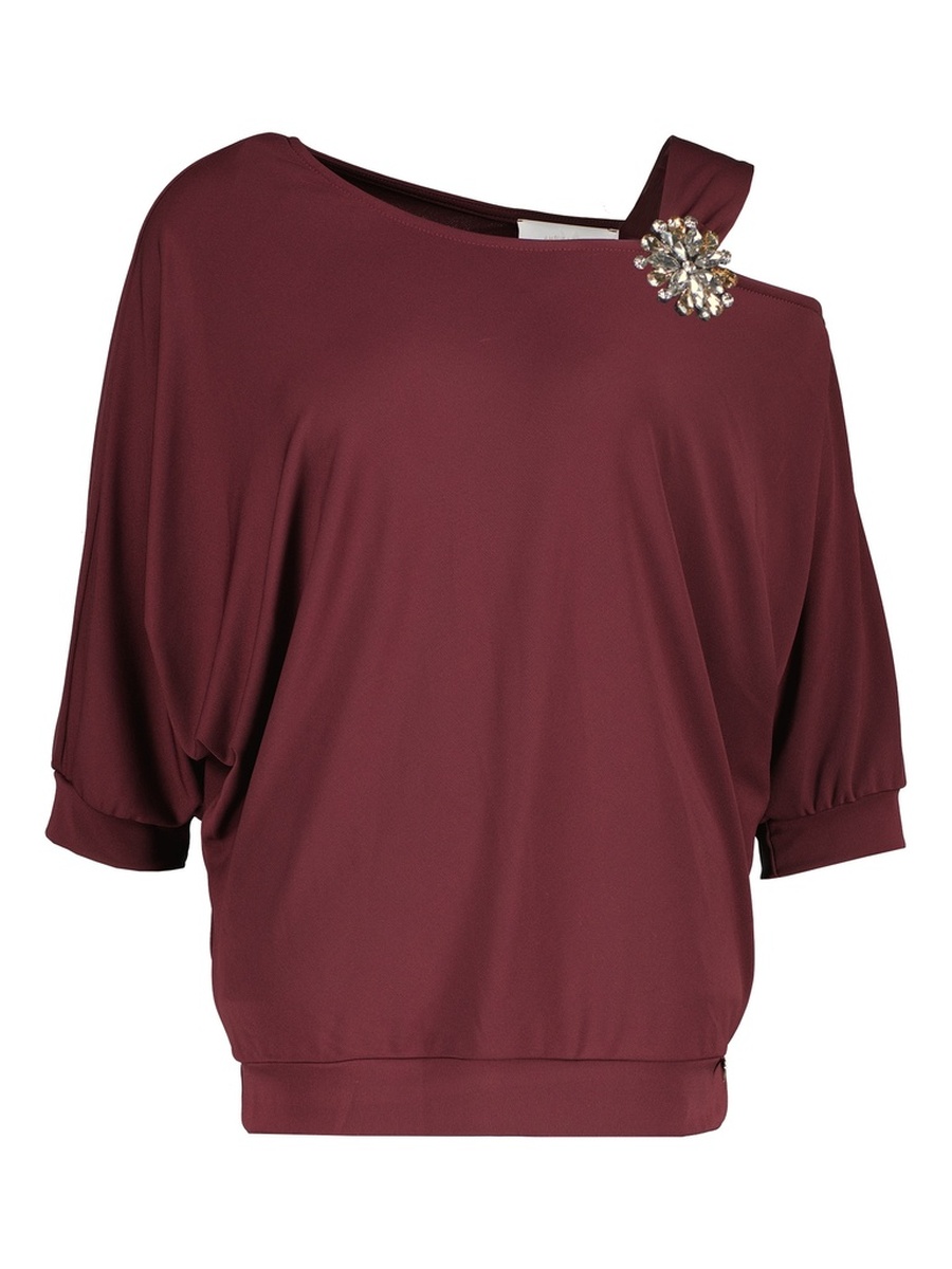 T-shirt van het merk Amelie&amelie in het Bordeaux T-shirt van het merk Amelie&amelie in het Bordeaux