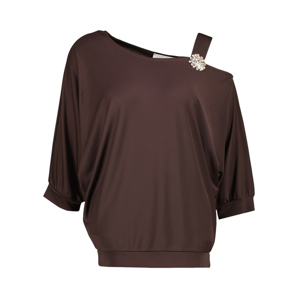 T-shirt van het merk Amelie&amelie in het Bruin T-shirt van het merk Amelie&amelie in het Bruin