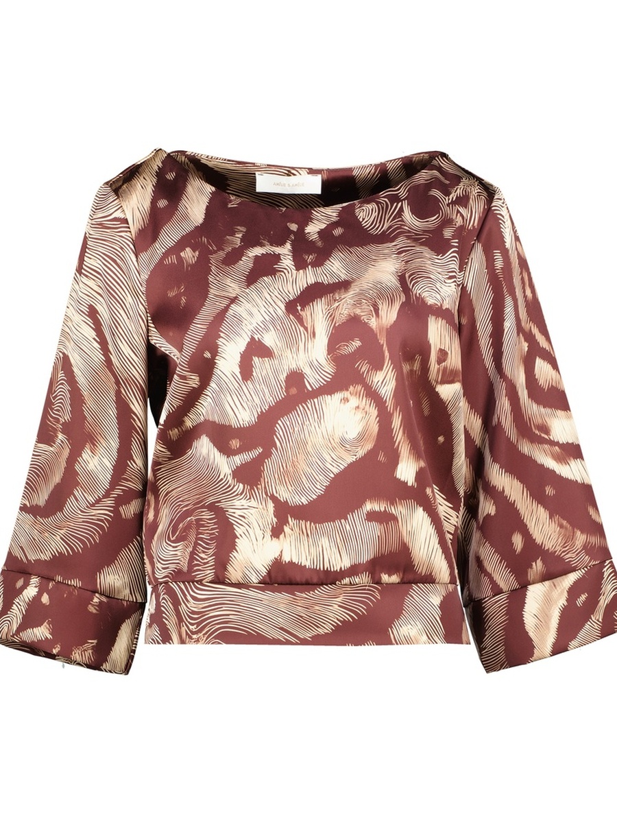 Bloes van het merk Amelie&amelie in het Bordeaux