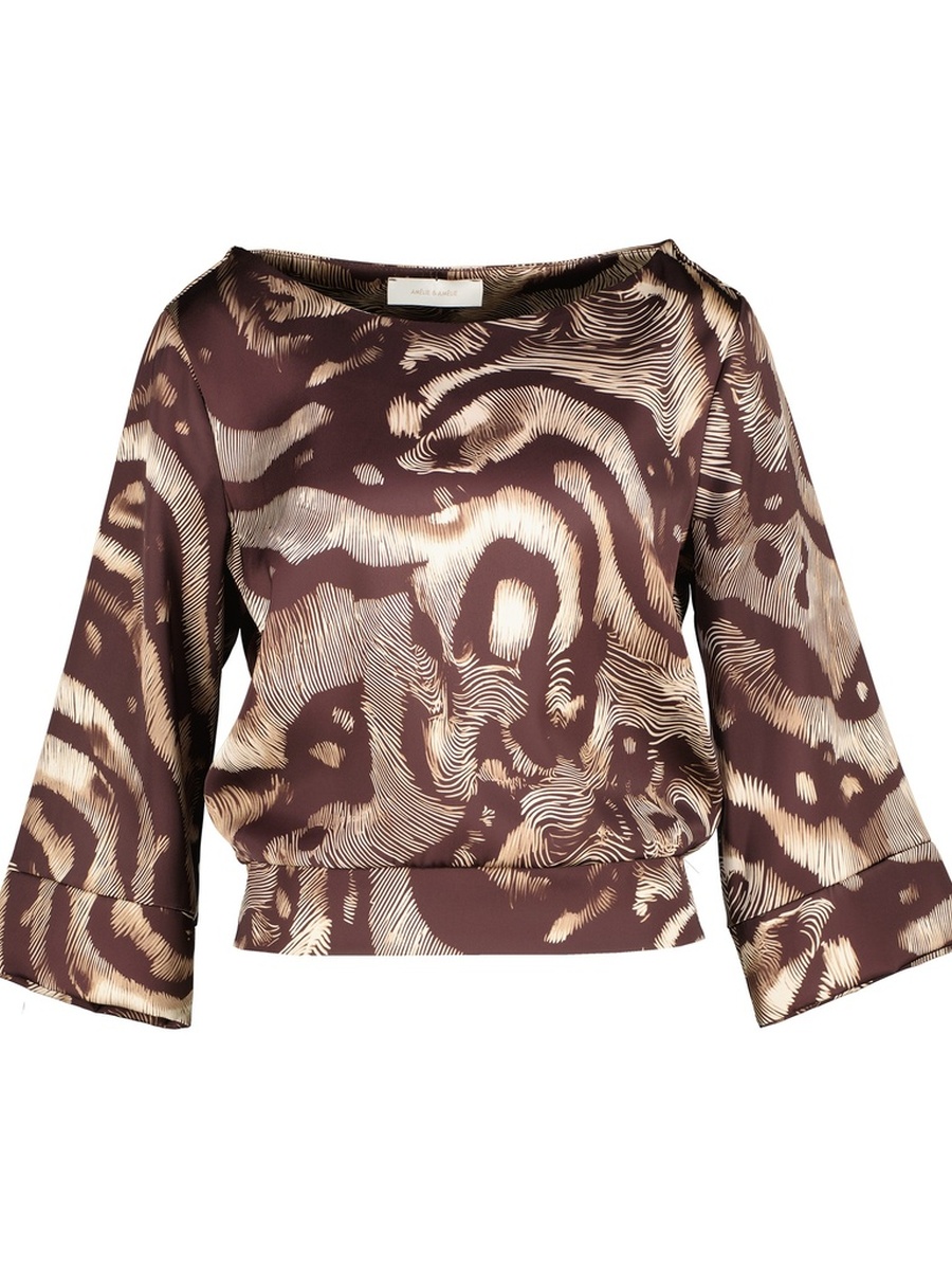 Bloes van het merk Amelie&amelie in het Bruin
