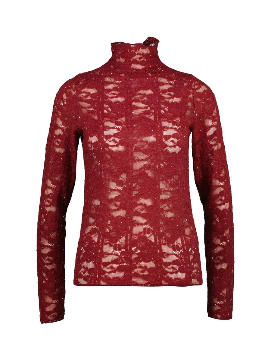 Top van het merk Amelie&amelie in het Bordeaux Top van het merk Amelie&amelie in het Bordeaux