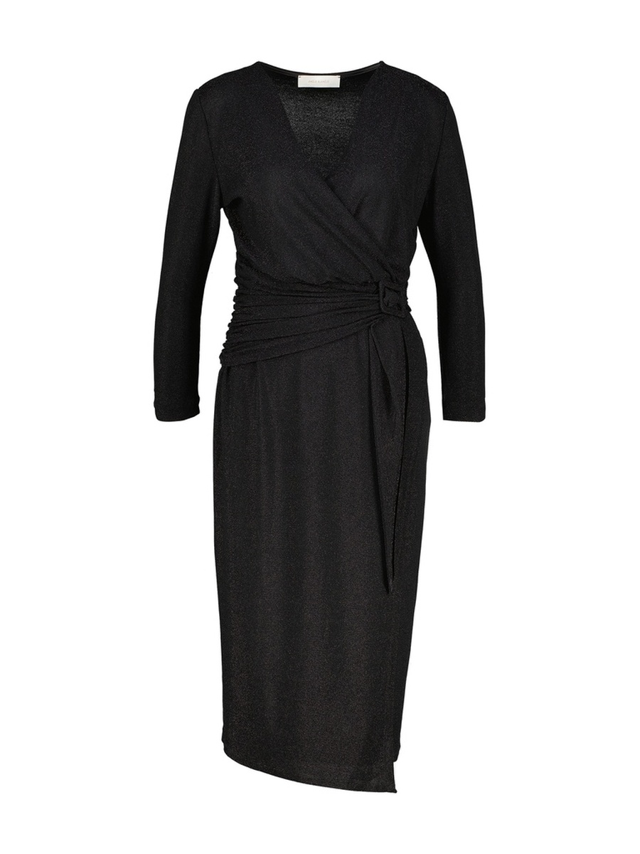 Kleed van het merk Amelie&amelie in het Zwart Kleed van het merk Amelie&amelie in het Zwart