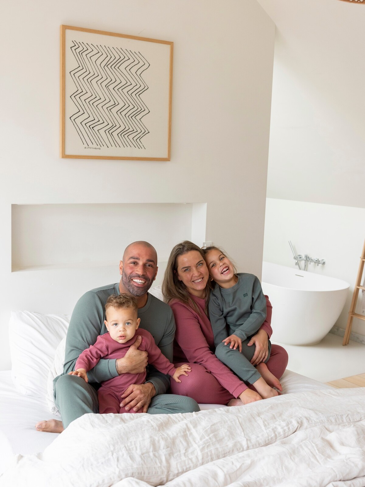 Feetje wafelpyjama's - family limited edition - Family limited edition