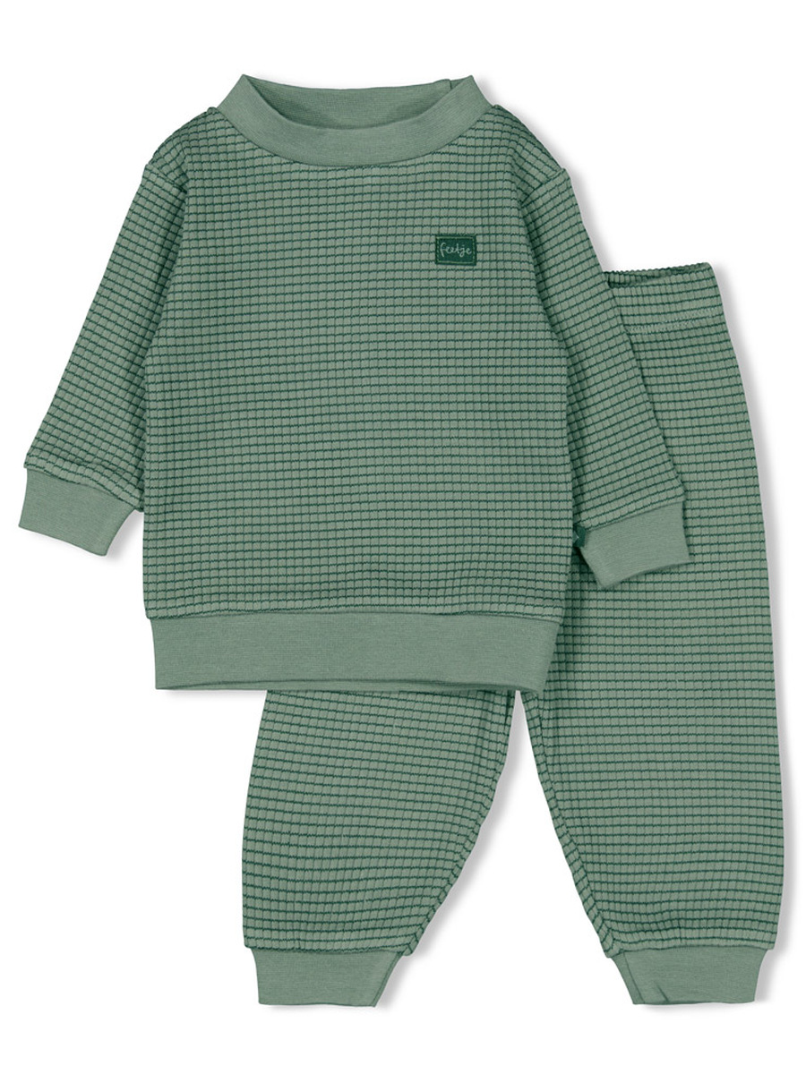 Pyjama van het merk Feetje in het Groen