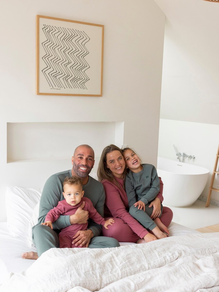 Pyjama van het merk Feetje in het Groen
