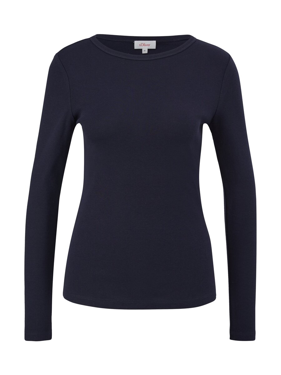 T-shirt van het merk S.oliver Casual in het Marine T-shirt van het merk S.oliver Casual in het Marine