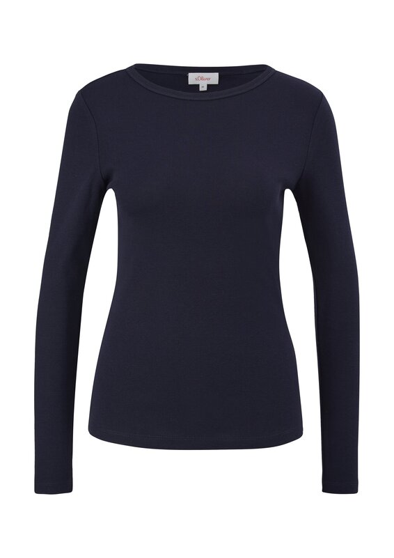 T-shirt van het merk S.oliver Casual in het Marine T-shirt van het merk S.oliver Casual in het Marine