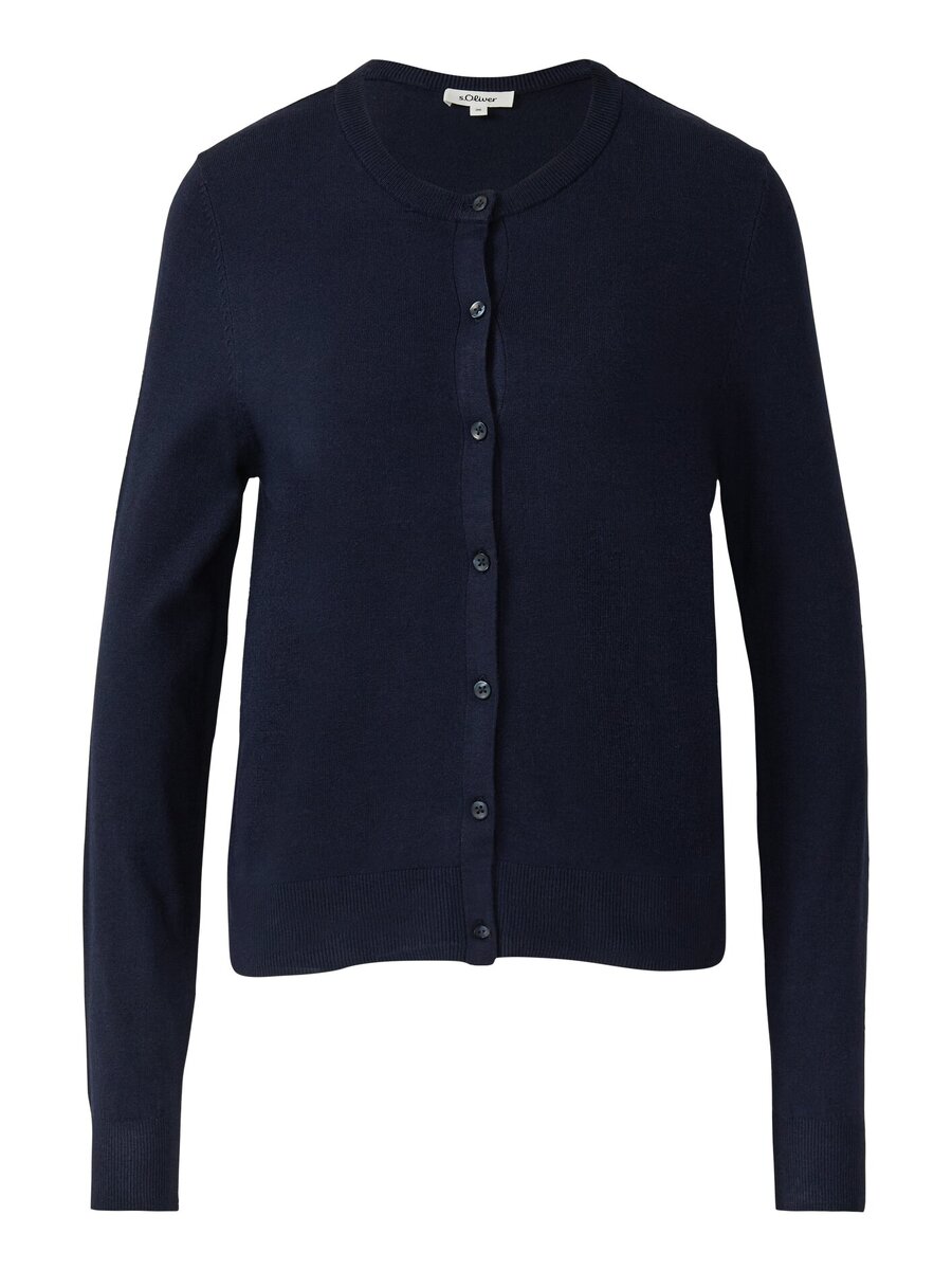 Cardigan van het merk S.oliver Casual in het Marine Cardigan van het merk S.oliver Casual in het Marine