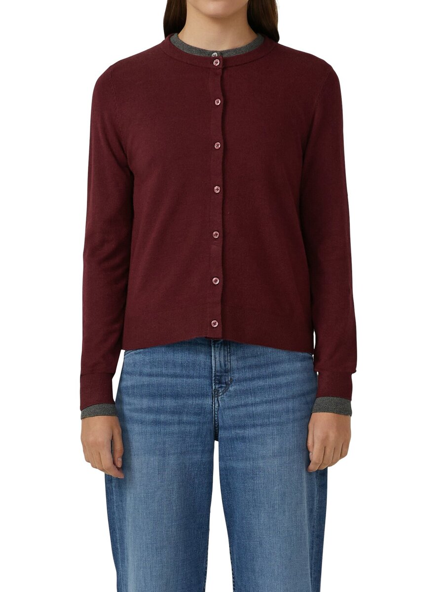 Cardigan van het merk S.oliver Casual in het Rood