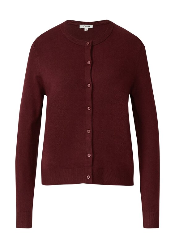 Cardigan van het merk S.oliver Casual in het Rood Cardigan van het merk S.oliver Casual in het Rood