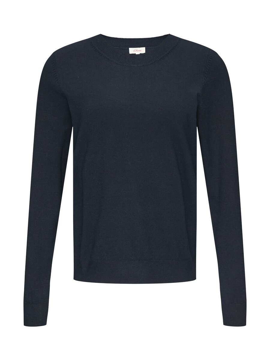 Pull van het merk S.oliver Casual in het Marine Pull van het merk S.oliver Casual in het Marine