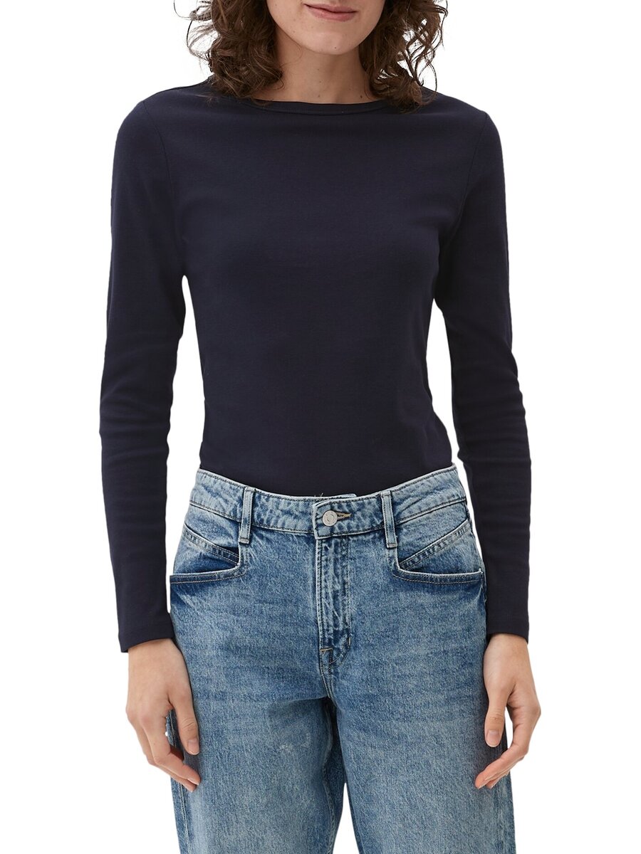 T-shirt van het merk S.oliver Casual in het Marine