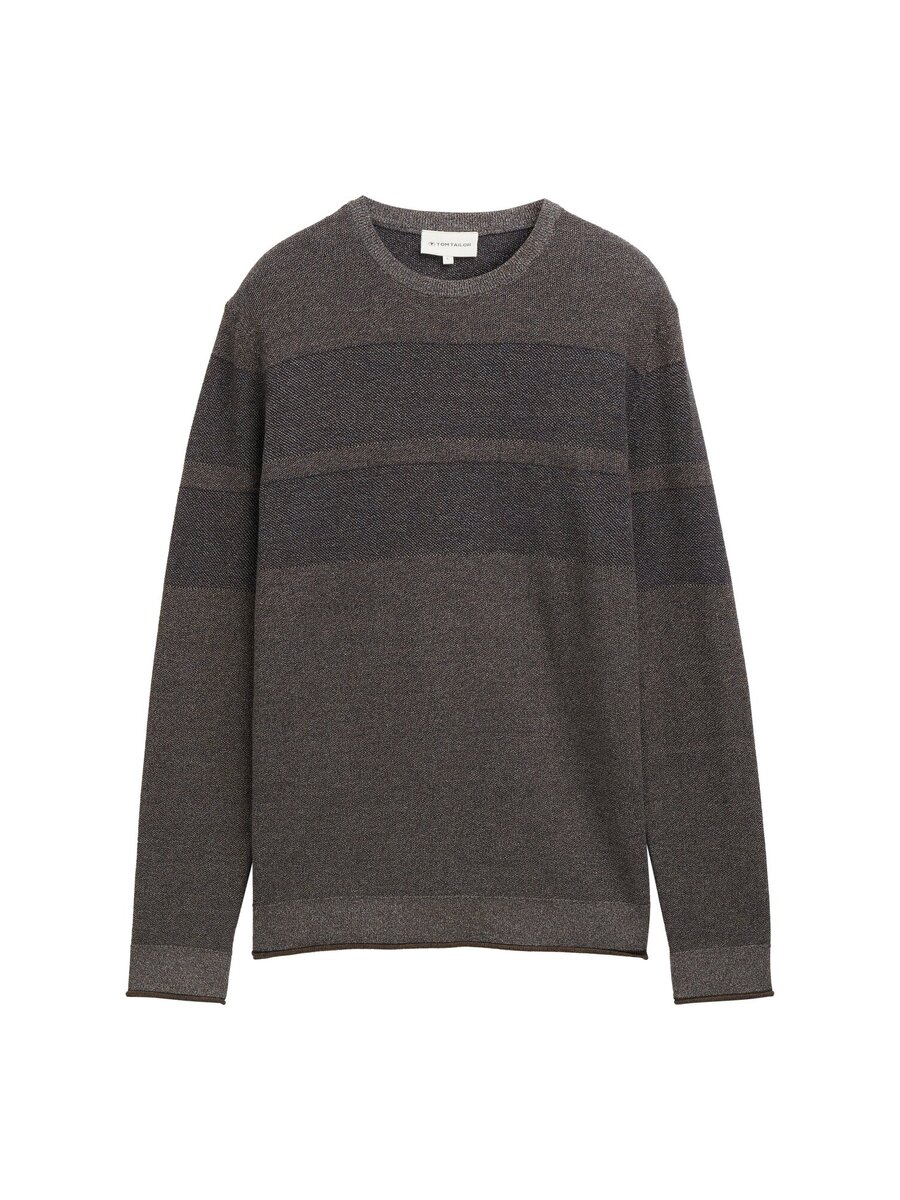 Pull van het merk Tom Tailor in het Bruin Pull van het merk Tom Tailor in het Bruin