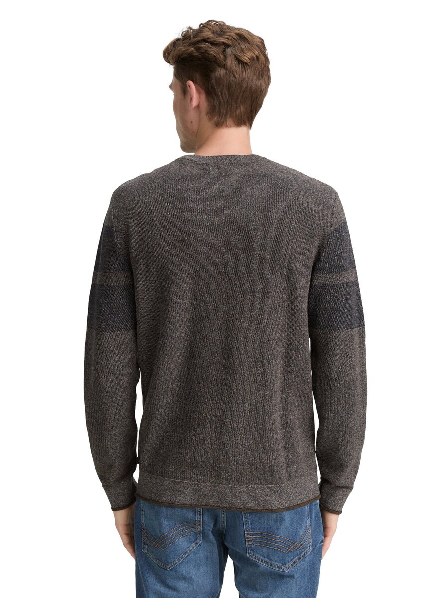 Pull van het merk Tom Tailor in het Bruin