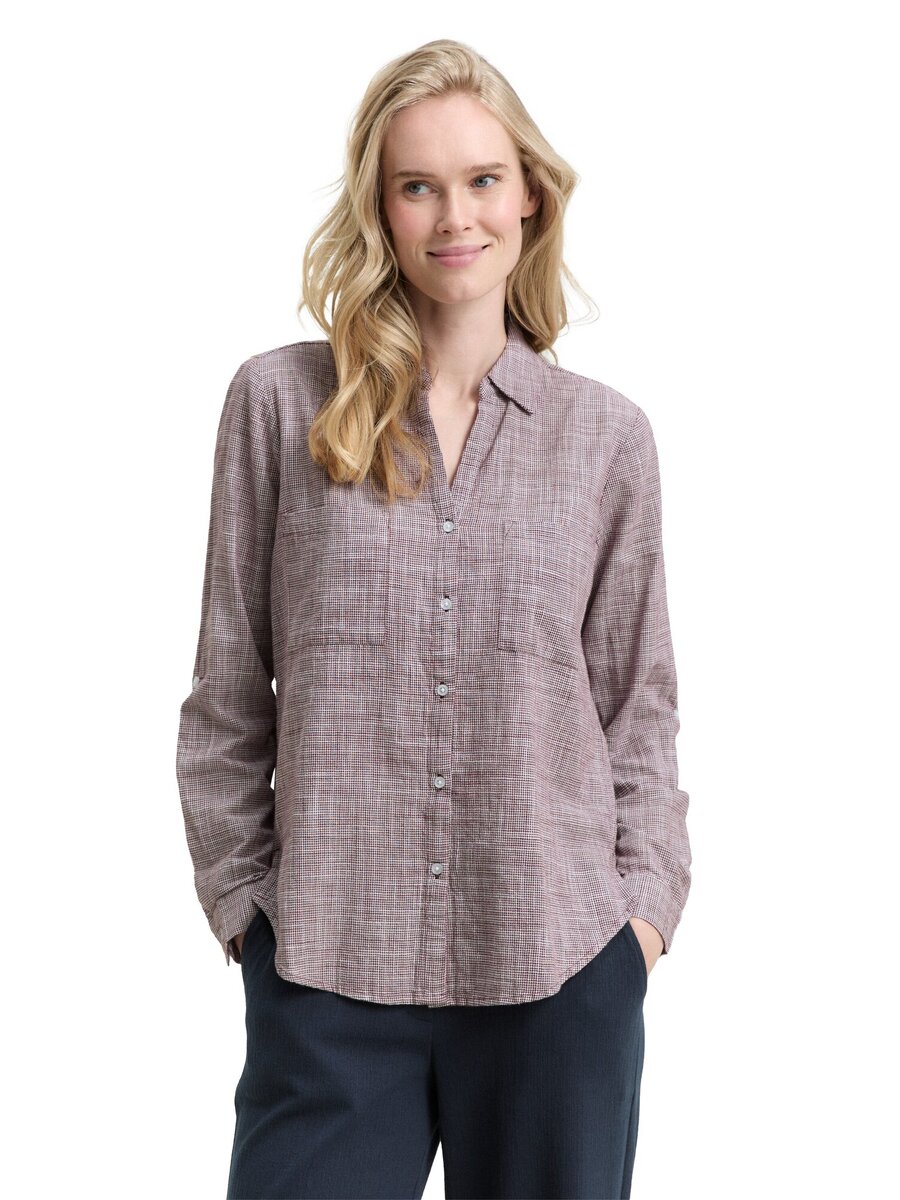 Bloes van het merk Tom Tailor in het Bordeaux