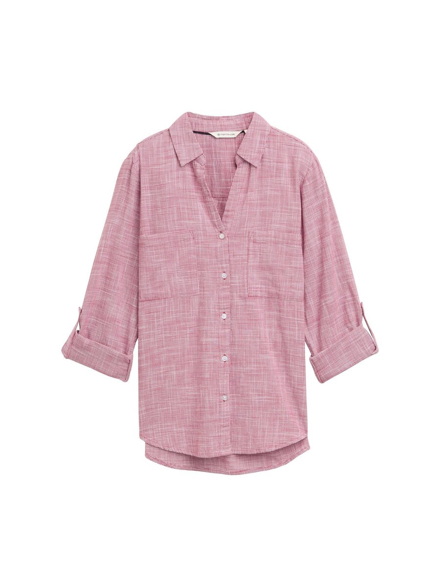 Bloes van het merk Tom Tailor in het Roze Bloes van het merk Tom Tailor in het Roze