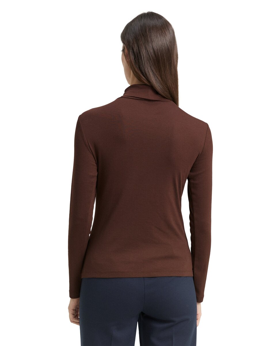 T-shirt van het merk Tom Tailor in het Bruin