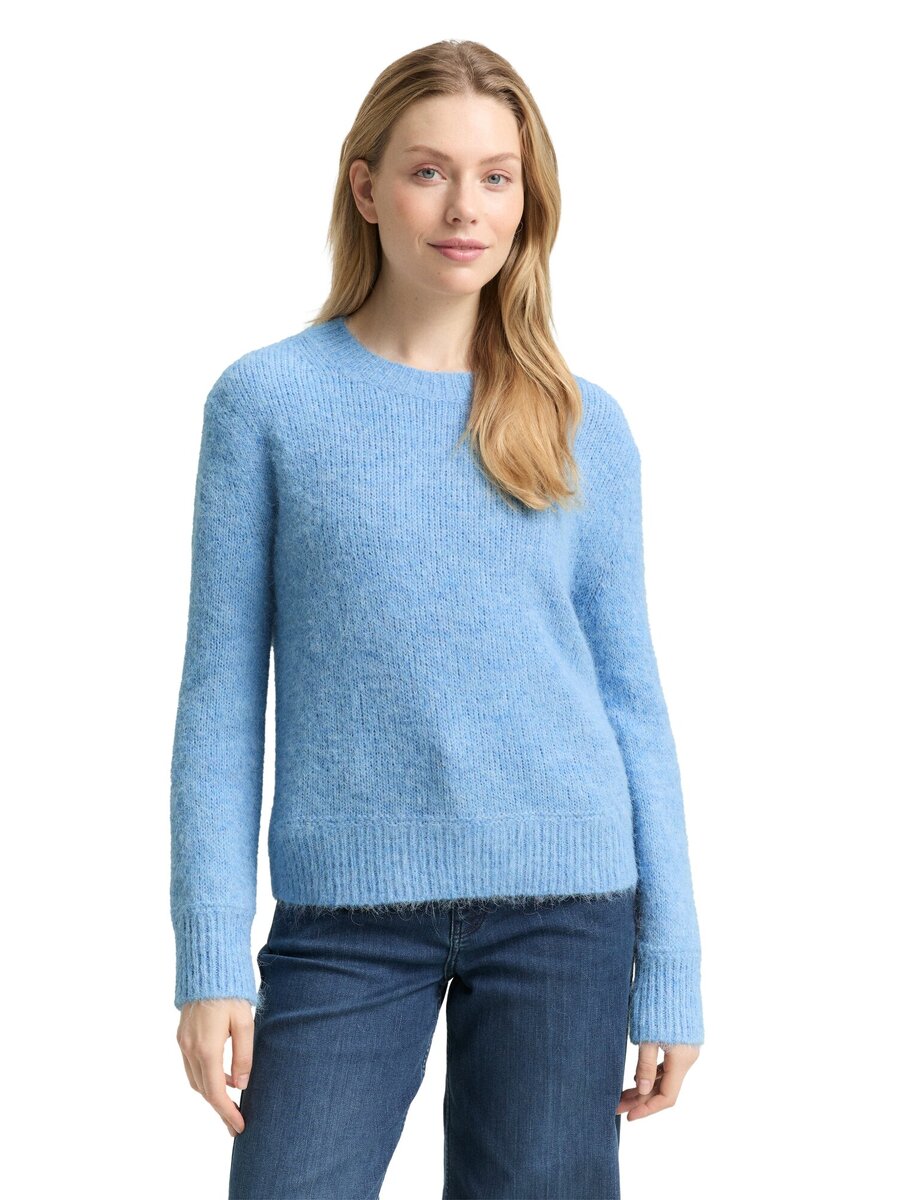 Pull van het merk Tom Tailor in het Blauw