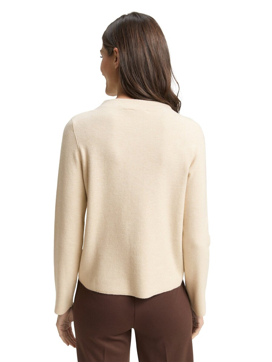 Pull van het merk Tom Tailor in het Beige