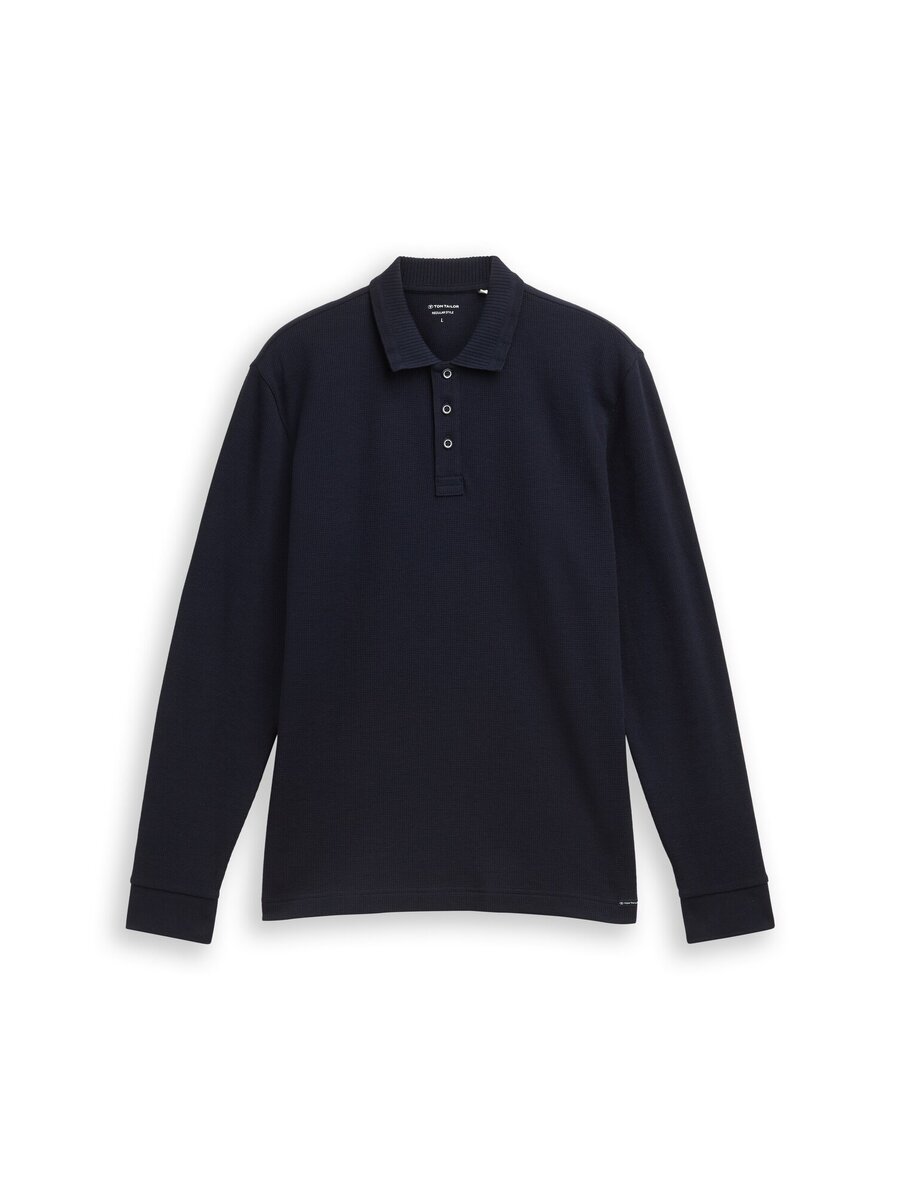 Polo van het merk Tom Tailor in het Blauw Polo van het merk Tom Tailor in het Blauw