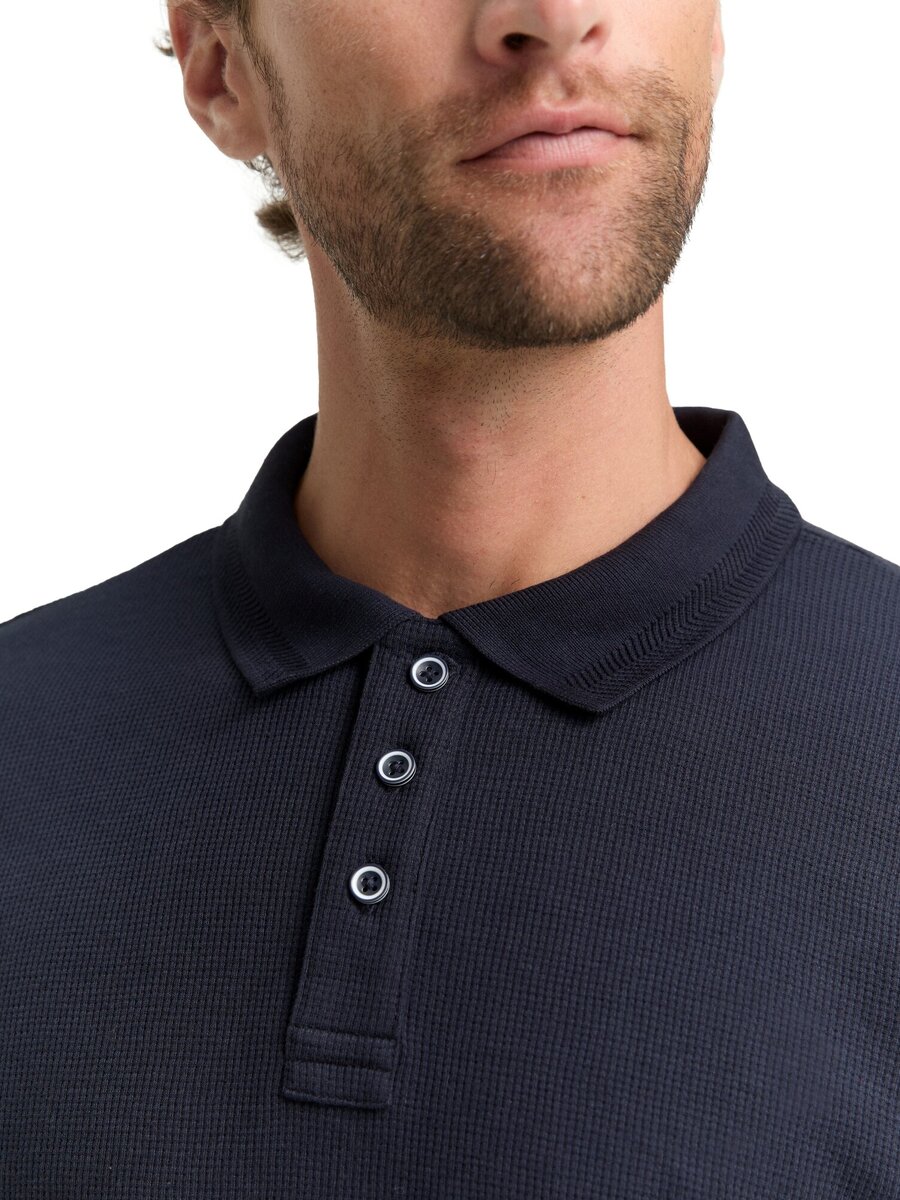 Polo van het merk Tom Tailor in het Blauw