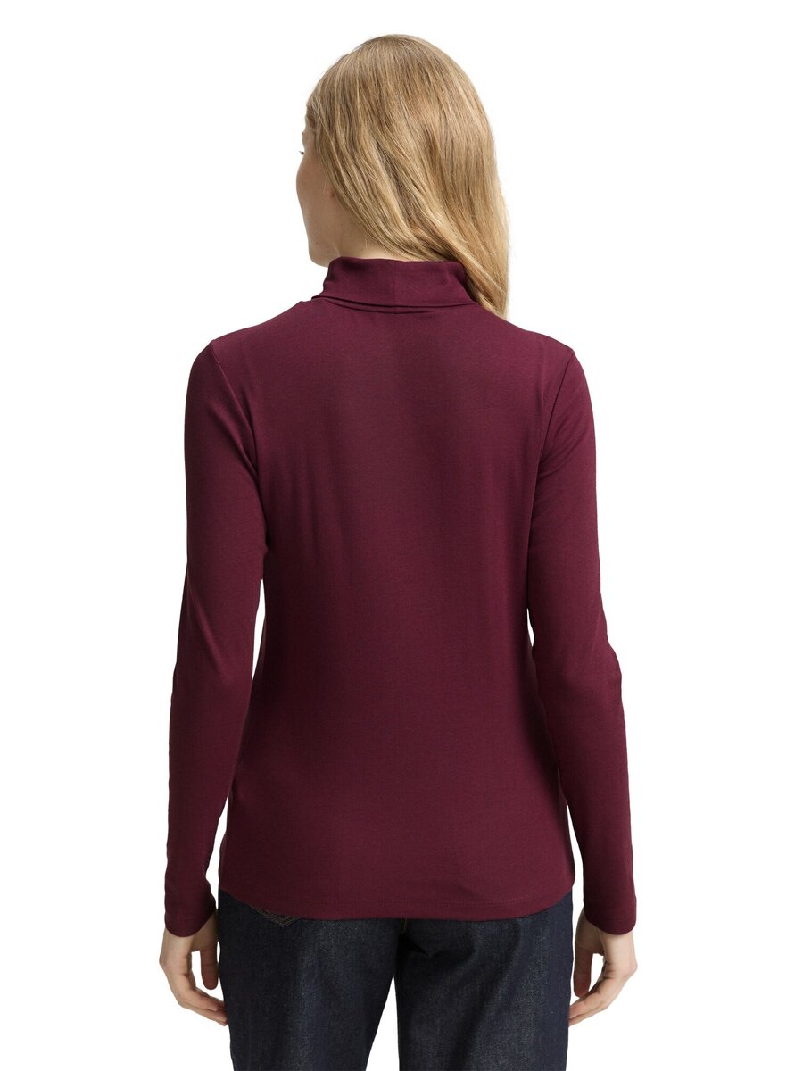 T-shirt van het merk Tom Tailor in het Bordeaux