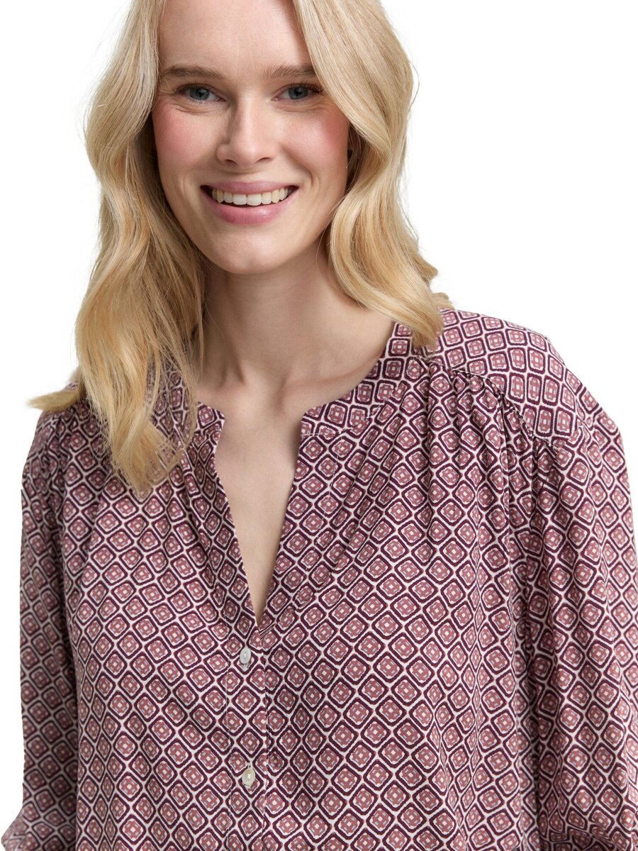 Bloes van het merk Tom Tailor in het Rood