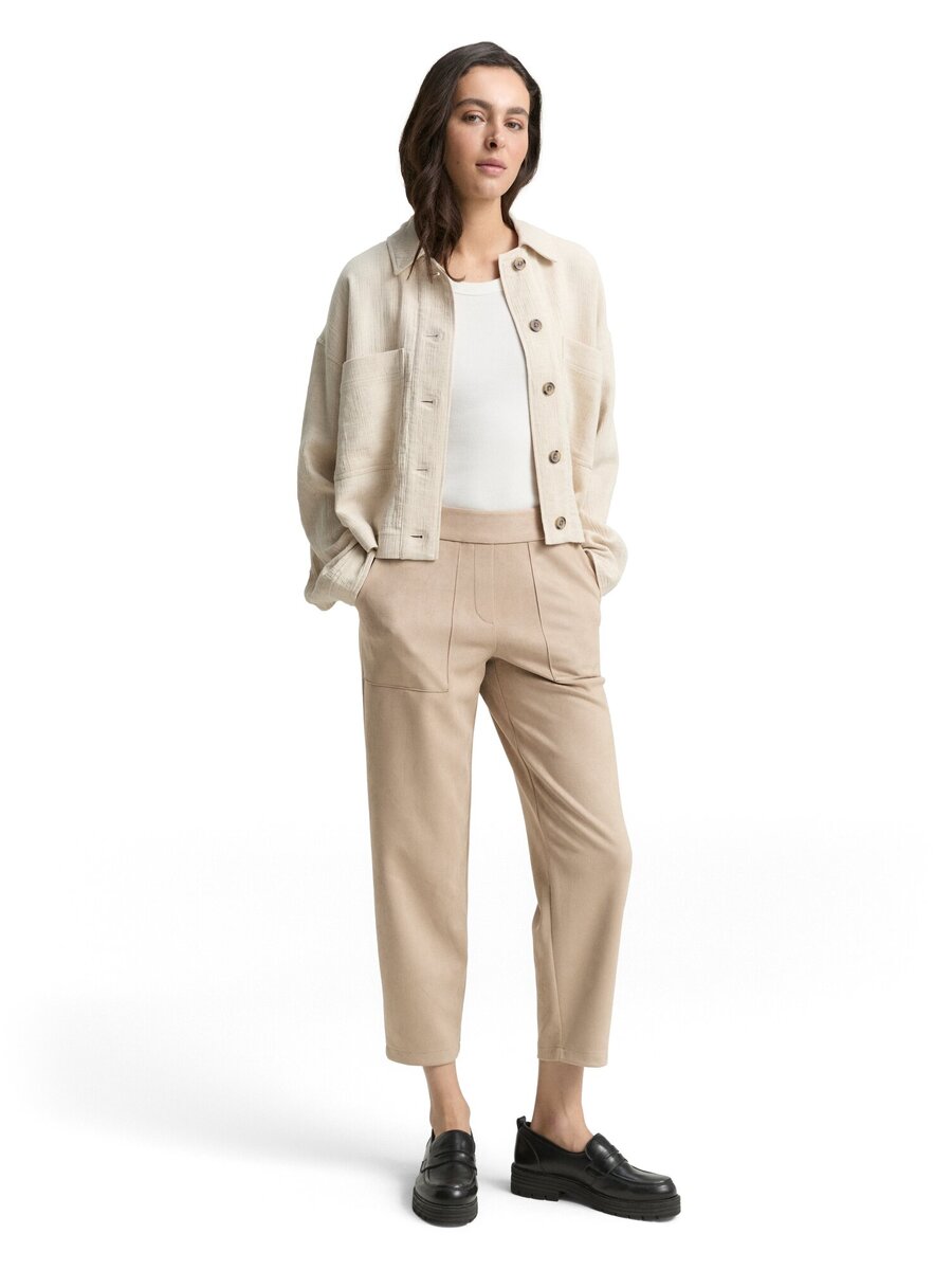 Broek van het merk Tom Tailor in het Beige