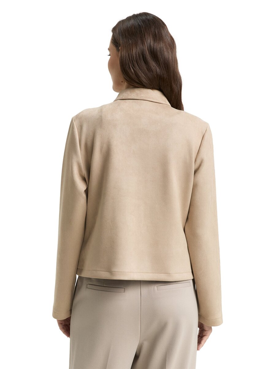 Blazer van het merk Tom Tailor in het Beige