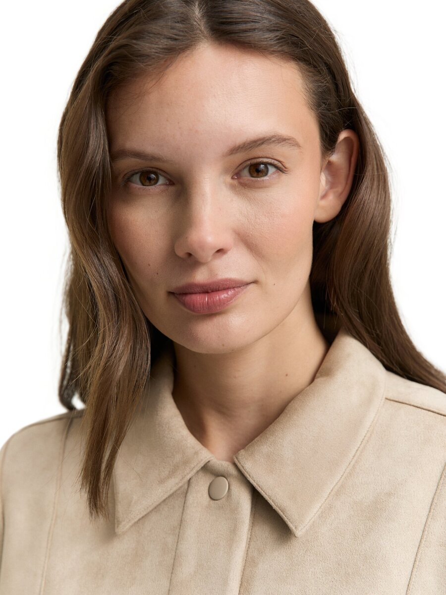 Blazer van het merk Tom Tailor in het Beige