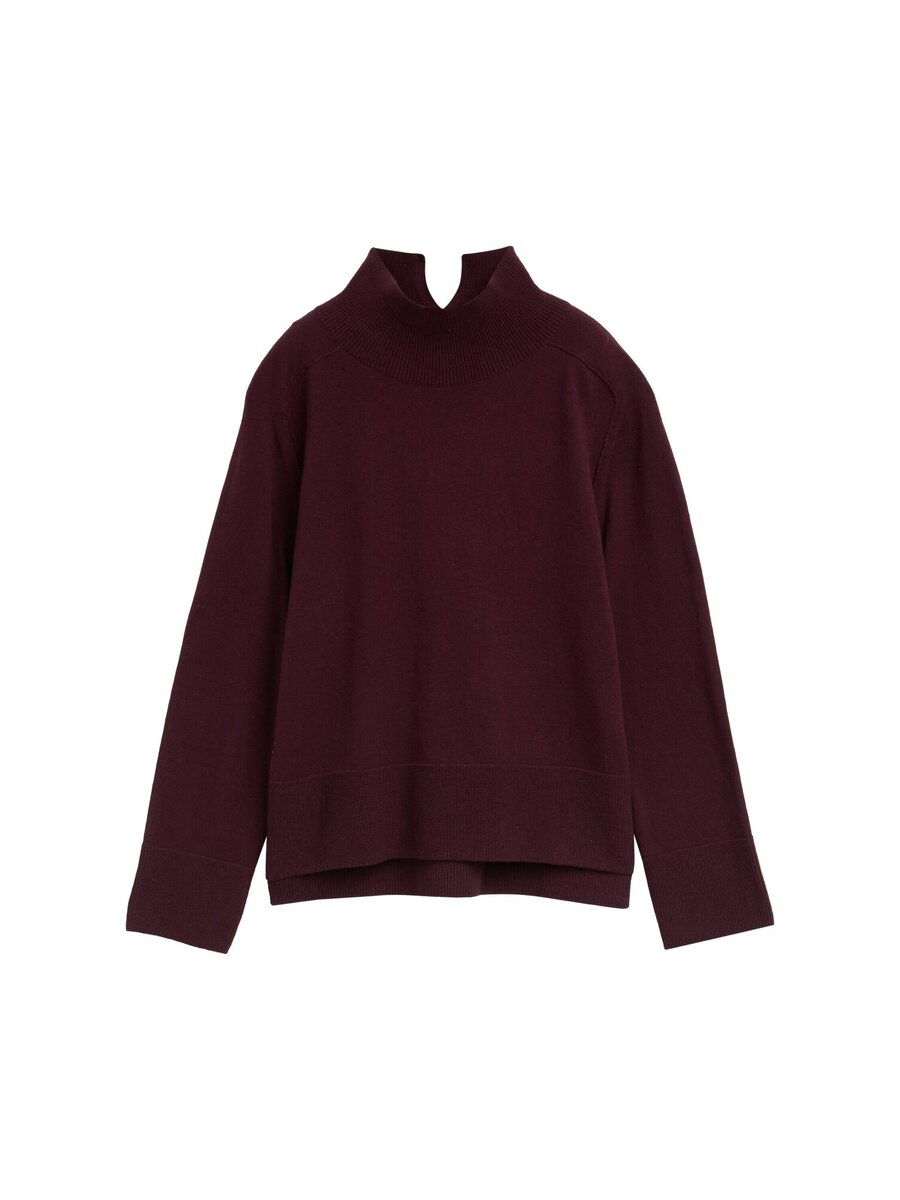 Pull van het merk Tom Tailor in het Bordeaux Pull van het merk Tom Tailor in het Bordeaux