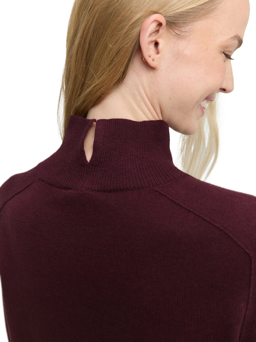 Pull van het merk Tom Tailor in het Bordeaux