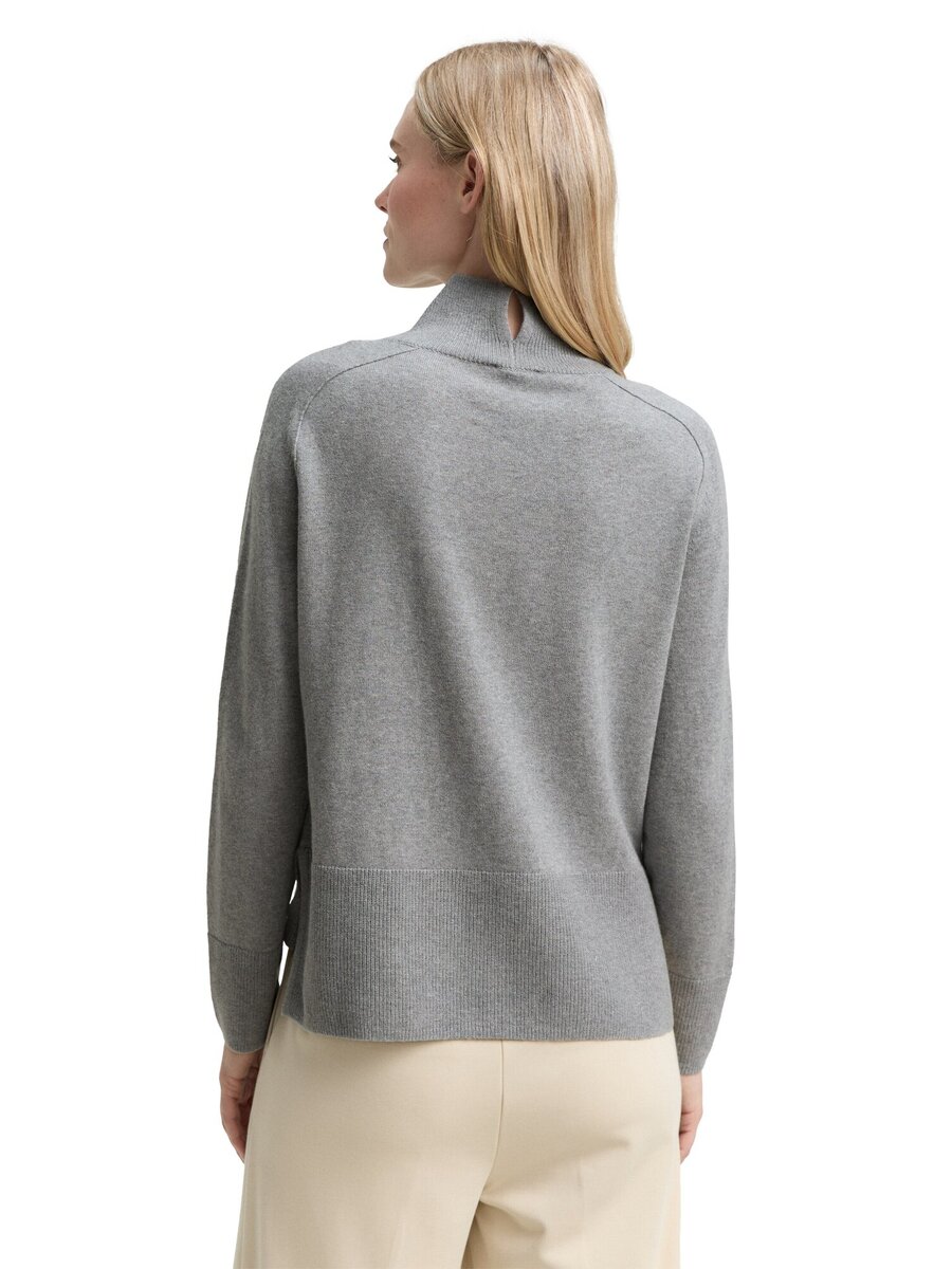 Pull van het merk Tom Tailor in het Grijs